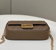 Fendi Baguette Mini Vintage Gold Hardware Brown Bag - 6