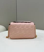 Fendi Baguette Mini Vintage Gold Hardware Pink Bag - 3