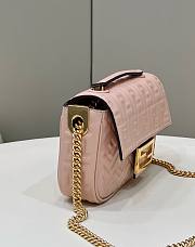 Fendi Baguette Mini Vintage Gold Hardware Pink Bag - 2