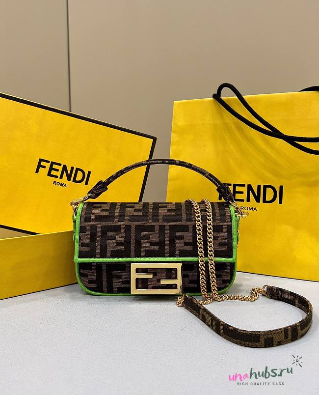 Fendi Baguette Mini Vintage Gold Hardware Bag  - 1