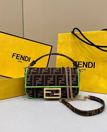 Fendi Baguette Mini Vintage Gold Hardware Bag 