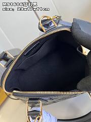 Louis Vuitton Alma BB Black Leather Bag M22878  - 4