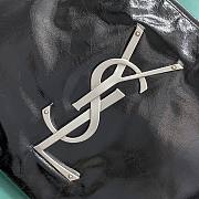 YSL Black Tote Shopping Bag - 3