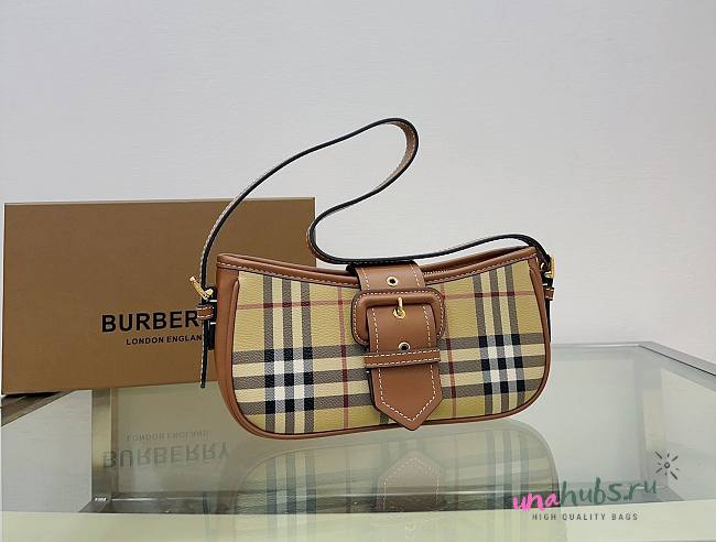 Burberry Bolso Hobo Sling Beige Bag - 1