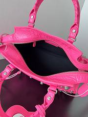 Balenciaga hot pink cagole XS handle bag 02 - 5