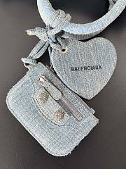 Balenciaga denim cagole XS handle bag - 5