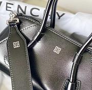 Givenchy Antigona stretch mini black leather bag - 4