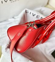 Givenchy Antigona stretch mini red leather bag - 6