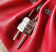 Givenchy Red Kenny 4G Chain Satin Bag - 5