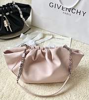 Givenchy Pink Kenny 4G Chain Satin Bag - 2