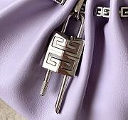 Givenchy Purple Kenny 4G Chain Satin Bag - 6