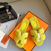 Hermes teddy yellow sandal - 4