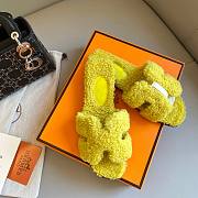 Hermes teddy yellow sandal - 3