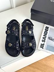 Chanel black sandal 03 - 6