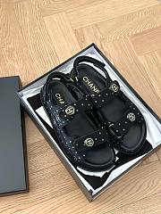 Chanel black sandal 03 - 5