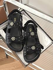 Chanel black sandal 03 - 2