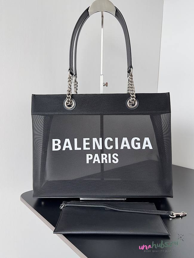 Balenciaga Small Duty Free Tote Black Bag - 1