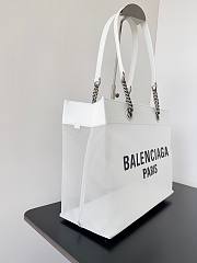 Balenciaga Small Duty Free Tote White Bag - 6