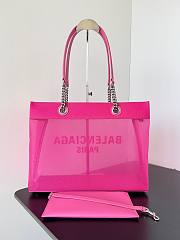 Balenciaga Small Duty Free Tote Pink Bag - 6