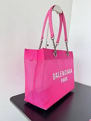 Balenciaga Small Duty Free Tote Pink Bag - 4