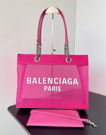 Balenciaga Small Duty Free Tote Pink Bag