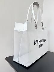 Balenciaga Duty Free Tote White Bag - 2