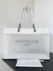 Balenciaga Duty Free Tote White Bag - 4