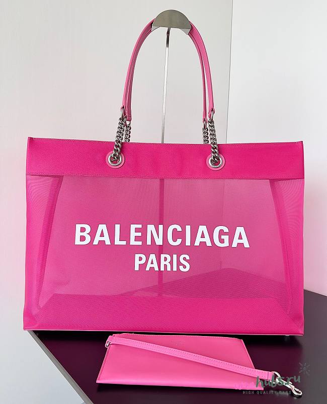 Balenciaga Duty Free Tote Pink Bag - 1