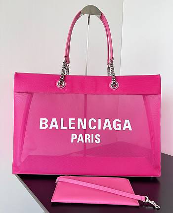 Balenciaga Duty Free Tote Pink Bag