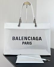 Balenciaga Duty Free Tote White Bag - 1