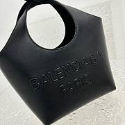 Balenciaga Black Mary-kate Leather Tote Bag - 3