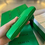 Bottega Veneta green intrecciato card holder - 4