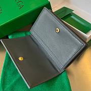 Bottega Veneta gray intrecciato card holder - 3