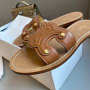 Celine Triomphe brown slippers - 6