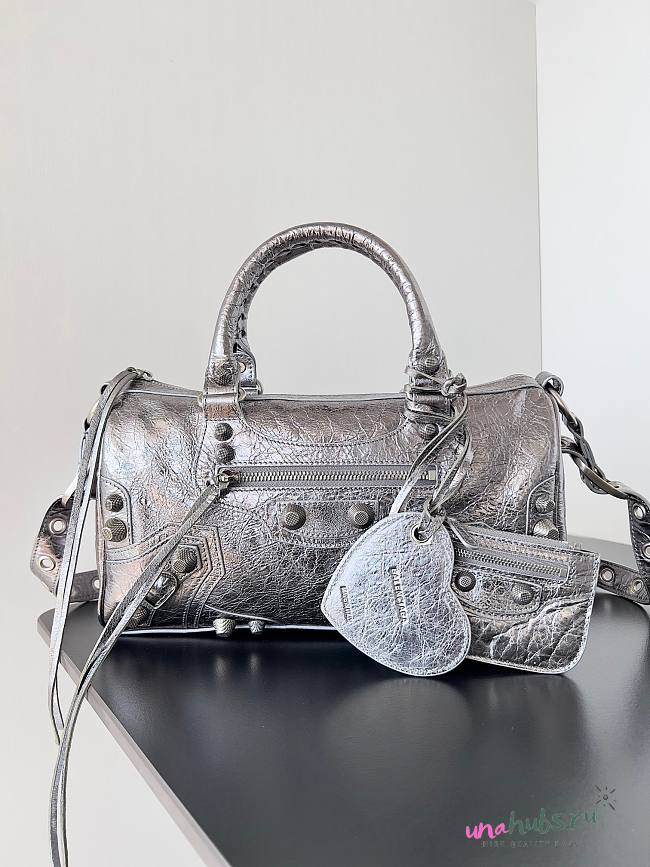 Balenciaga Le Cagole Duffle Metallic Bag  - 1