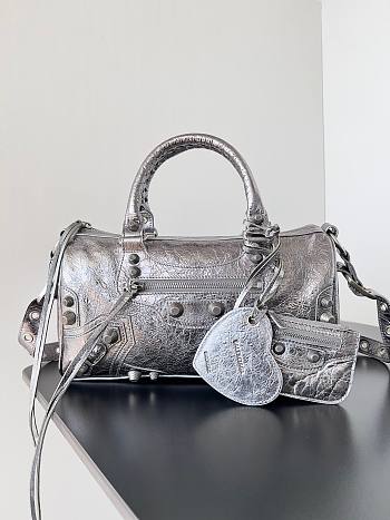 Balenciaga Le Cagole Duffle Metallic Bag 