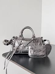 Balenciaga Le Cagole Duffle small metallic Bag - 1