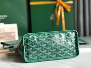 Goyard Mini Anjou Tote GreenLeather Bag - 6