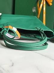 Goyard Mini Anjou Tote GreenLeather Bag - 5