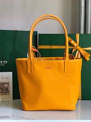 Goyard Mini Anjou Tote Yellow Leather Bag - 2