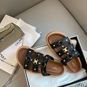 Celine Tippi Black Slides - 4