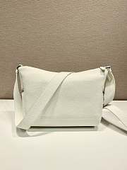 Prada 2VH165 white leather bag with shoulder strap bag - 5