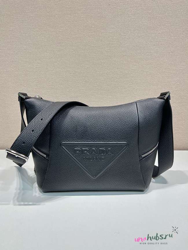 Prada 2VH165 black leather bag with shoulder strap bag  - 1