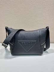 Prada 2VH165 black leather bag with shoulder strap bag  - 1