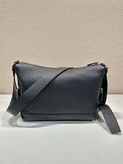 Prada 2VH165 black leather bag with shoulder strap bag  - 5