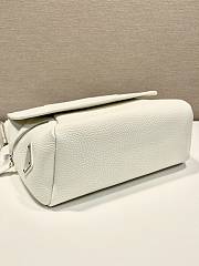 Prada 2VD056 white leather bag with shoulder strap bag - 4