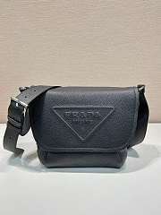 Prada 2VD056 black leather bag with shoulder strap bag - 1