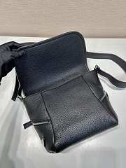 Prada 2VD056 black leather bag with shoulder strap bag - 5