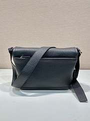 Prada 2VD056 black leather bag with shoulder strap bag - 3