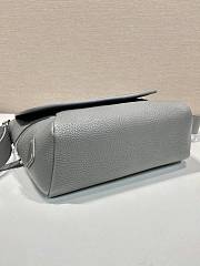 Prada 2VD056 gray leather bag with shoulder strap bag - 3